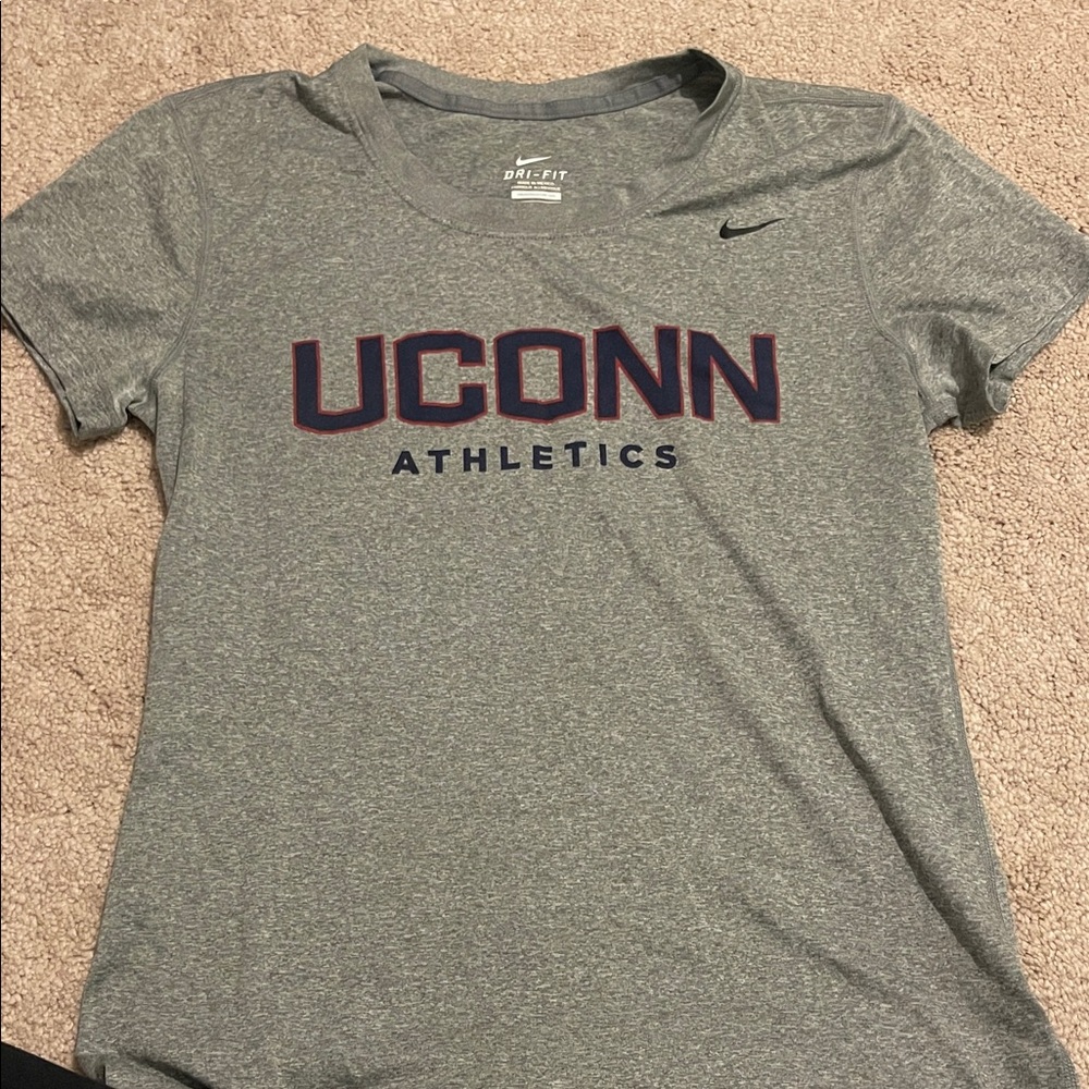 Nike Gray UCONN Athletics Tee
